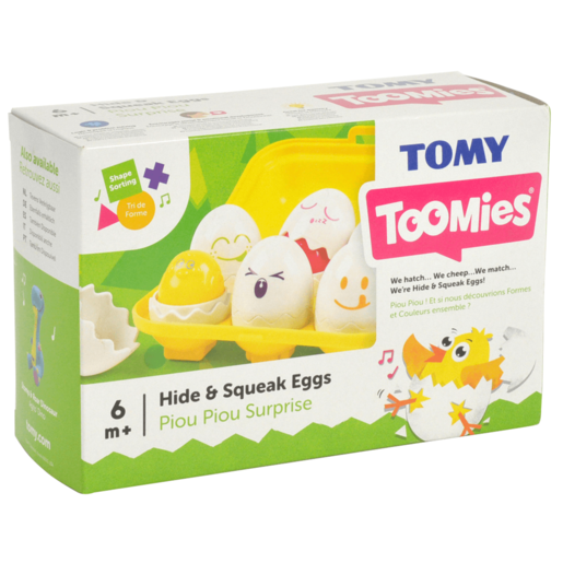 Toomies Hide Squeak Eggs Early Learning Centre - Main Image