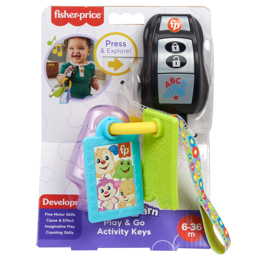 Fisher-Price Laugh Learn Play Go Activity Keys Early
