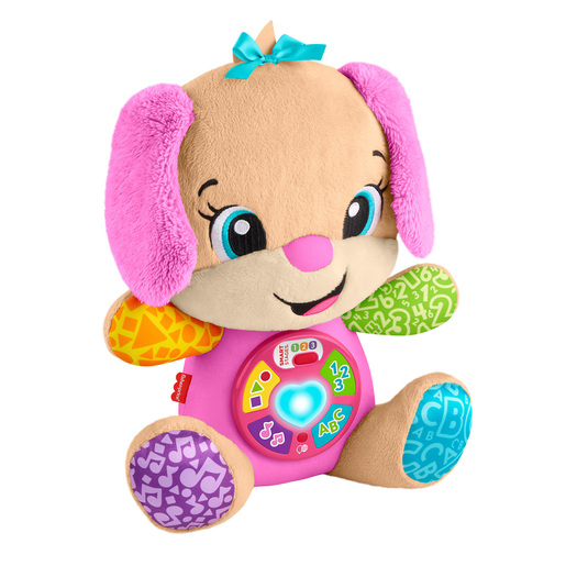 Fisher-Price Laugh Learn Pink Smart Stages Puppy Learning Toy
