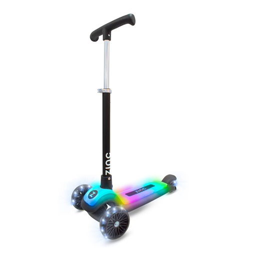 Zinc Rainbow Row 3 Wheeled Scooter