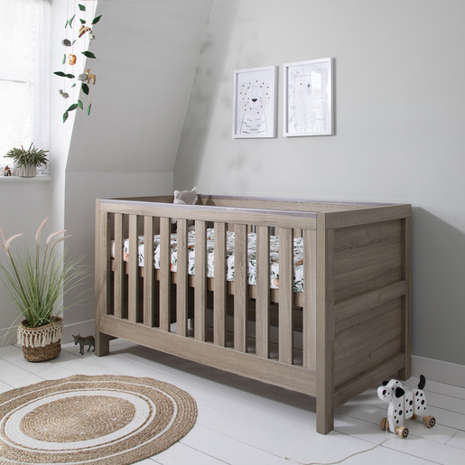 Tutti Bambini Oak 3 in 1 Cot bed Modena