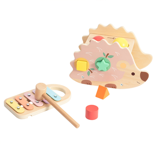 Classic World Wooden Hedgehog Pounding Bench