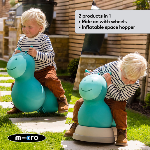 Space Hopper Inflatable Color Find Micro 2in1 Inflatable Space Hopper Ride On Aqua at The Entertainer ...