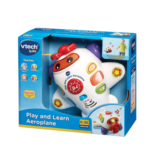 VTech Baby Play and Learn Aeroplane The Entertainer