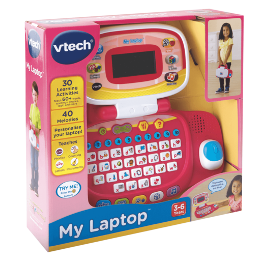 VTech My Laptop Pink Early Learning Centre