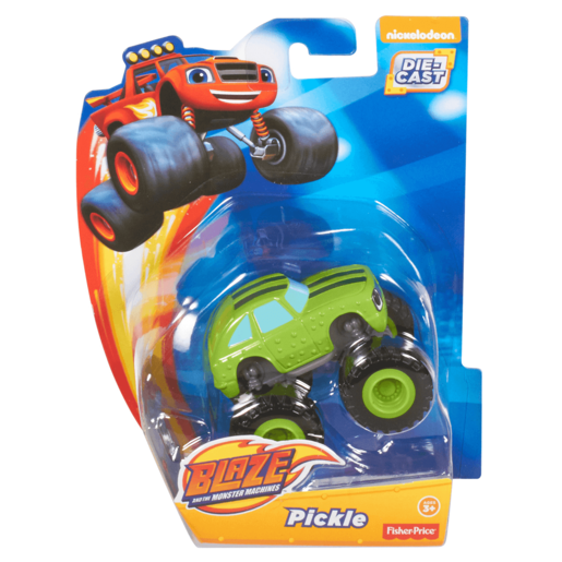 Fisher Price Blaze and the Monster Machines Die Cast Vehicle Pickle The Entertainer