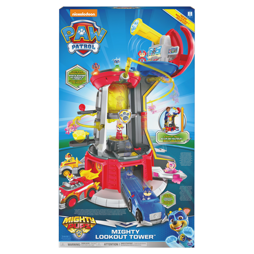 Paw Patrol Mighty Pups Mighty Lookout Tower Early Learning Centre