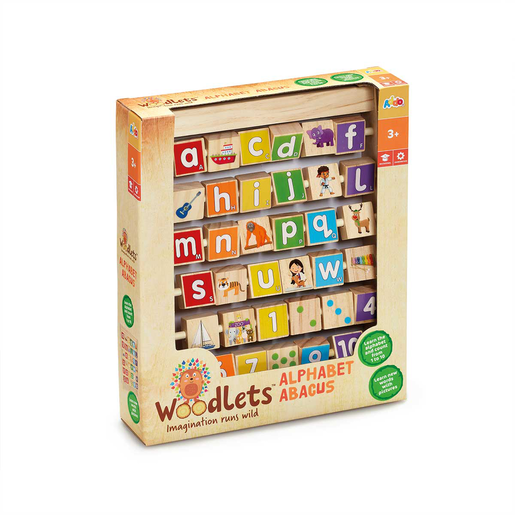 Woodlets Alphabet Abacus