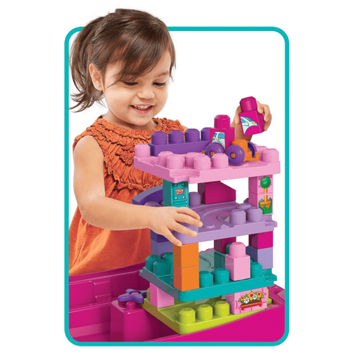 Pink mega blocks table hotsell