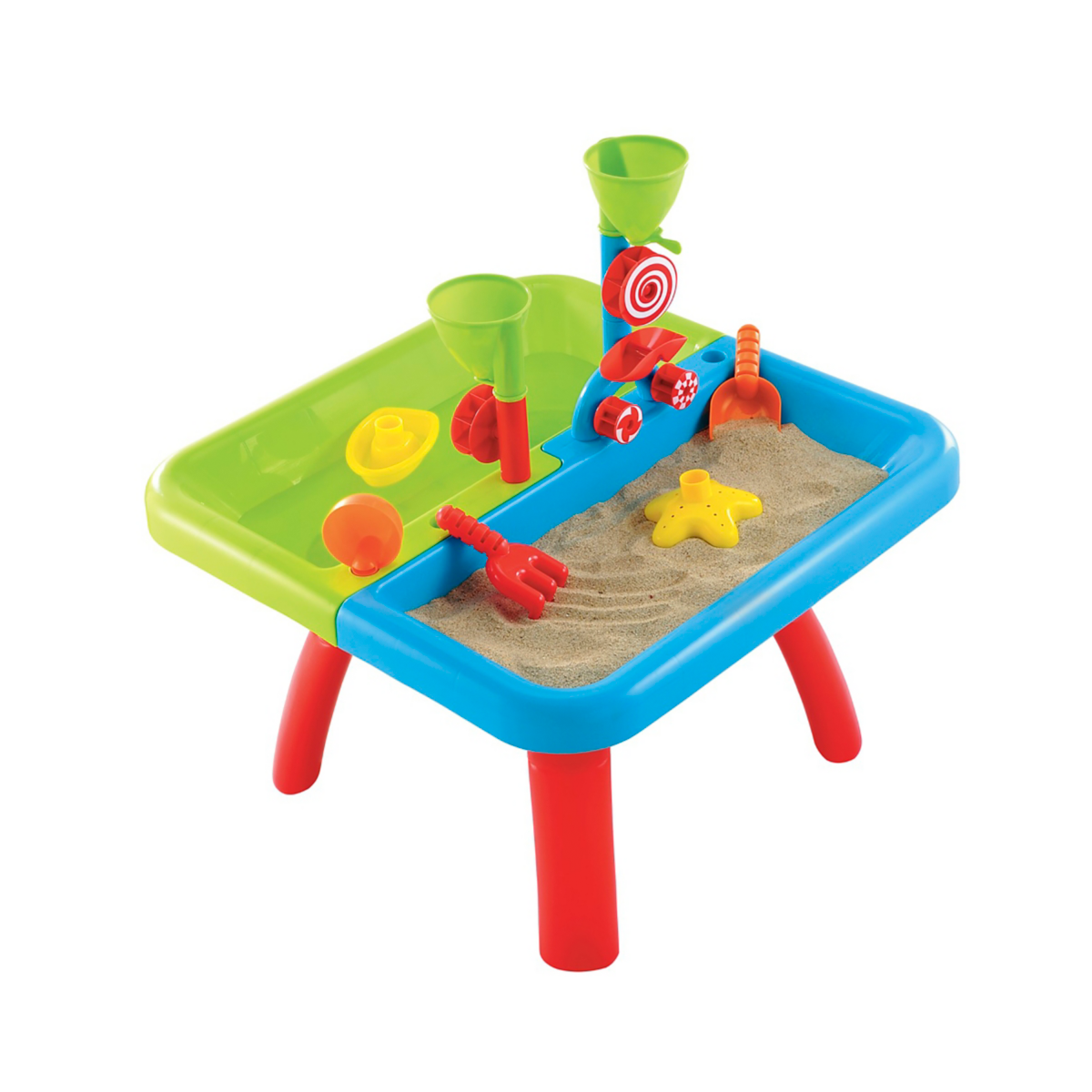 Early Learning Centre Sand And Water Table With Lid Accessories H42cm Early Learning Centre