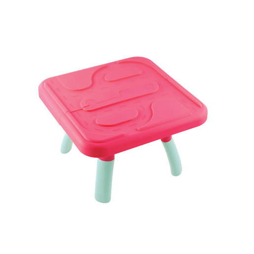 Early Learning Centre Pink Sand and Water Table with Lid & Accessories (H42cm)