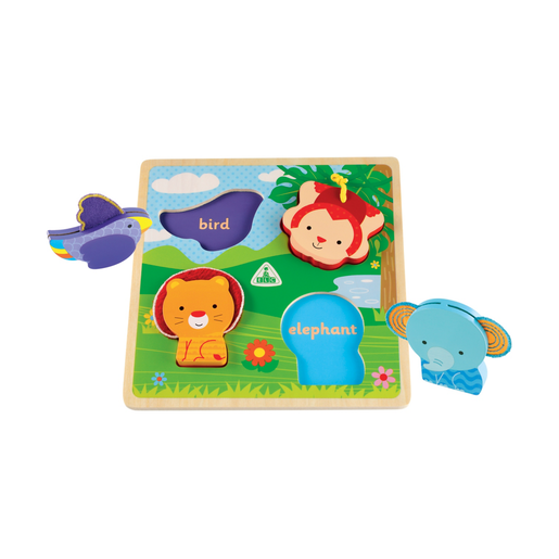 Kids Wooden Puzzle Jigsaw Early Learning Baby Kids Toys Toddler Get 3 For £5.99