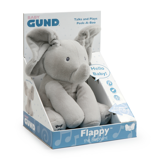 Baby gund peek a boo elephant sales