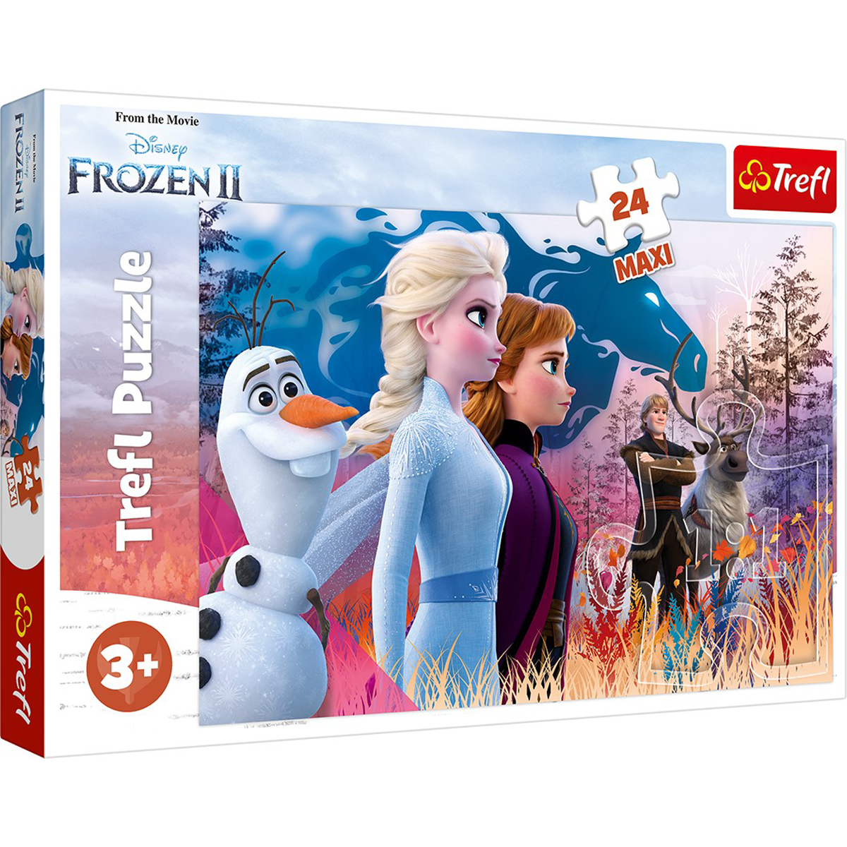 Trefl 4 In 1 35 48 54 and 70 Piece Disney Frozen Elsa Anna Olaf Jigsaw Puzzle 