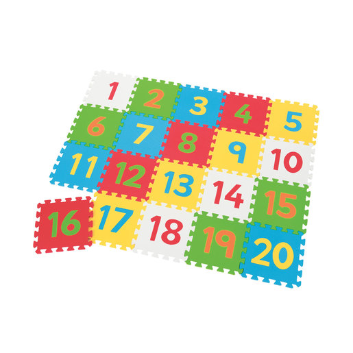 Early Learning Centre Number Foam Mats, Outdoor Play Mats Argos