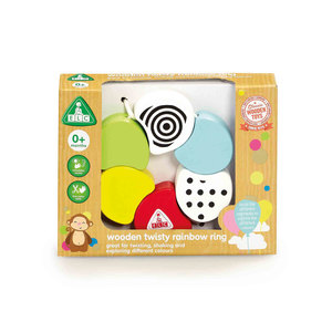 Early Learning Centre Wooden Twisty Rainbow Ring