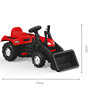 Dolu Pedal Powered Tractor With Working Digger Bucket & Horn