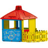 Dolu City Playhouse With Fence Feature (H135cm) | Indoor Or Outdoor Use