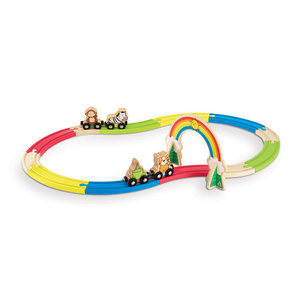 Early Learning Centre Wooden Animal Train Set