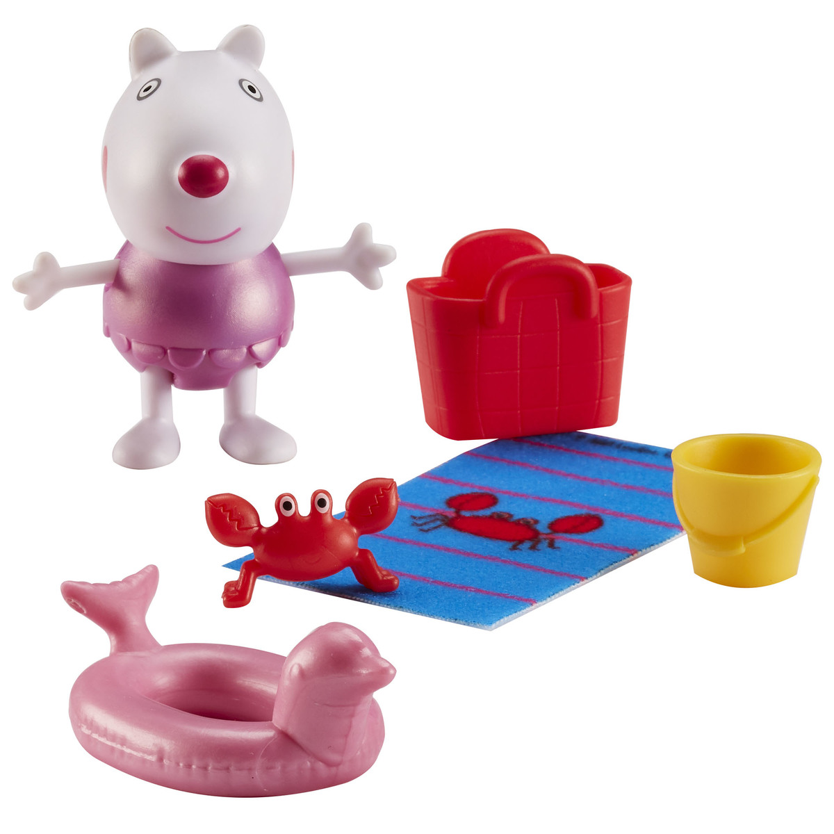Peppa Pig Exclusive Beach Vacation Family Figure Set