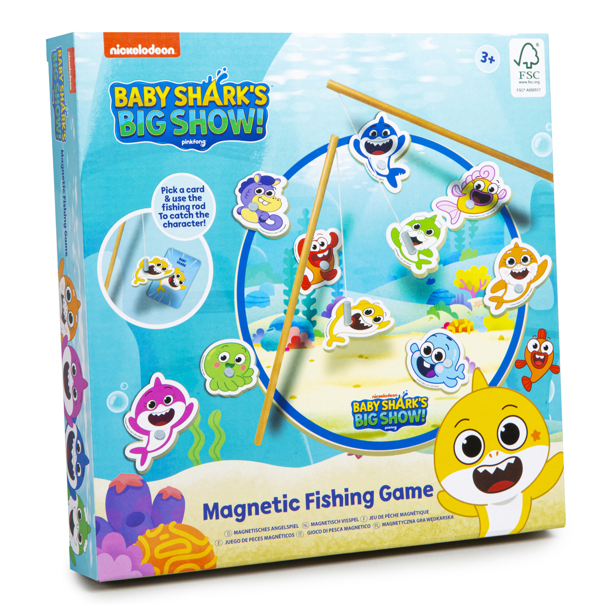 Baby Shark Big Show Magnetic Fishing Game