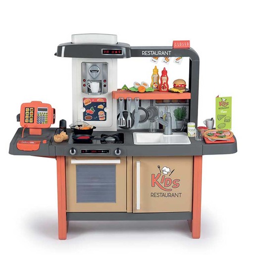 Smoby Kids Restaurant Roleplay Kitchen Set and Accessories