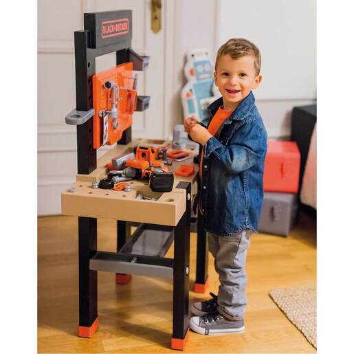 Builder Workbench Smoby Black And Decker Tool Bench Smoby Black