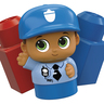 Mega Bloks Block Buddies Peter Police Car