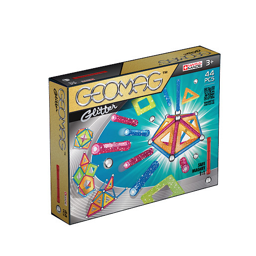 Geomag Glitter Magnetic Construction Set - 44 Pieces